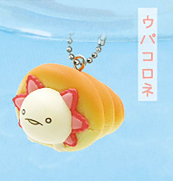 Life is an Axolotl - Food Hide and Seek Figure Keychain Gacha Gashapon Complete Set