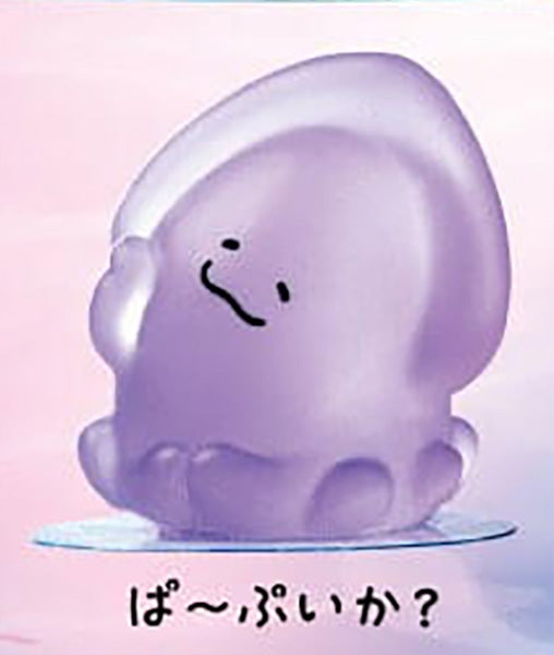 Yawaraka Ika? 2 Soft Squid Mochi Figure Gacha Gashapon Complete Set