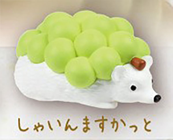 Hedgehog Dining Mini Figure Gacha Gashapon Complete Set