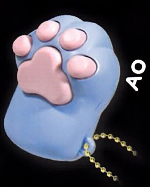Burunyan~ DX Deluxe Vibrating Cat Paw Toy Gashapon Complete Set Gacha