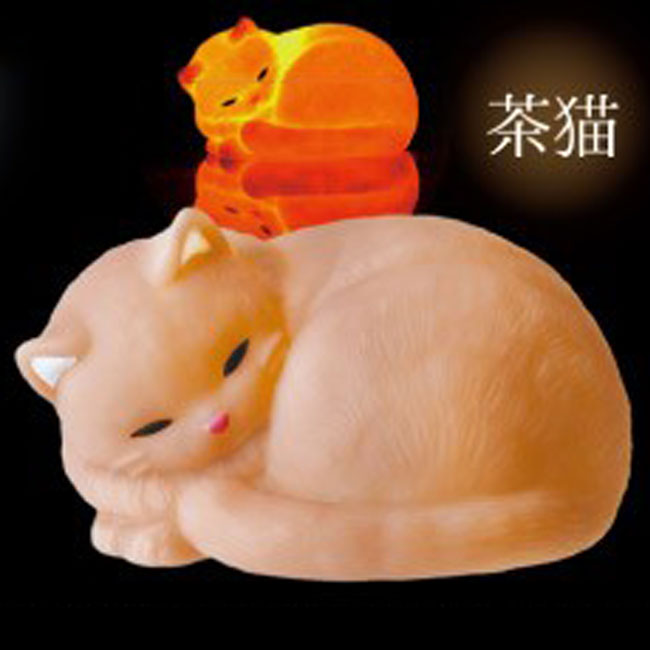Handheld Lantern Cat Light Up Mini Figure Gashapon Complete Set Gacha