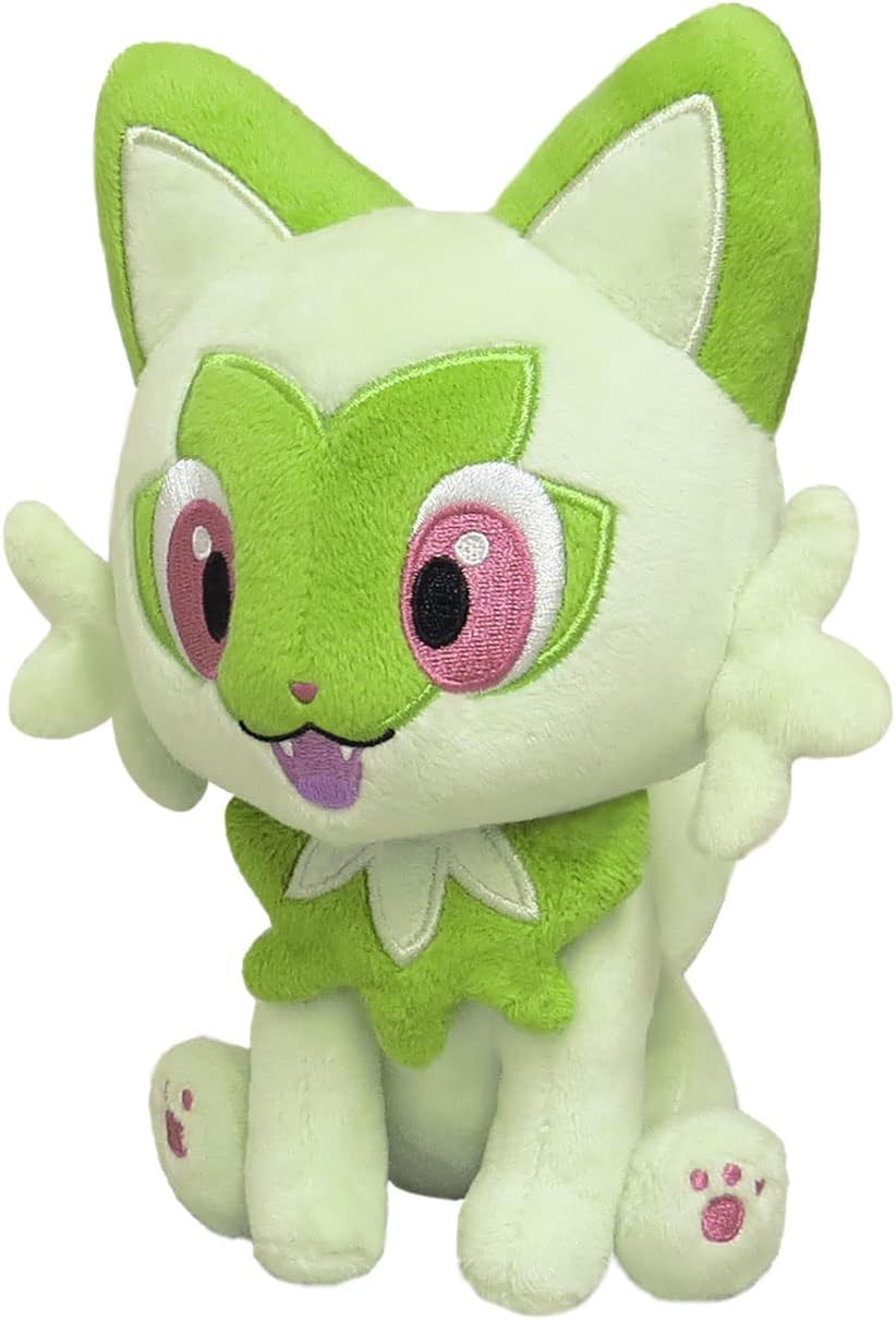Pokemon ALL STAR COLLECTION - Sprigatito (S) Plush - Sanei Boeki Japan