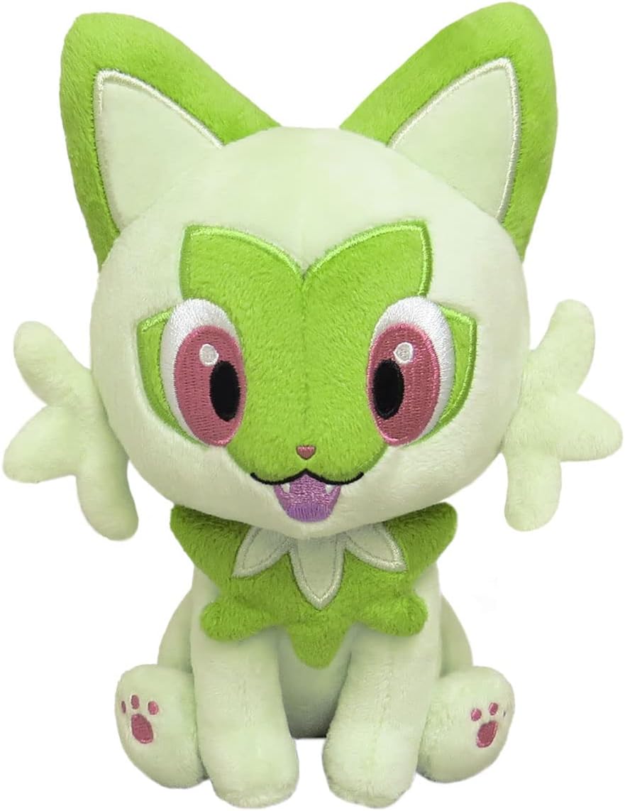Pokemon ALL STAR COLLECTION - Sprigatito (S) Plush - Sanei Boeki Japan