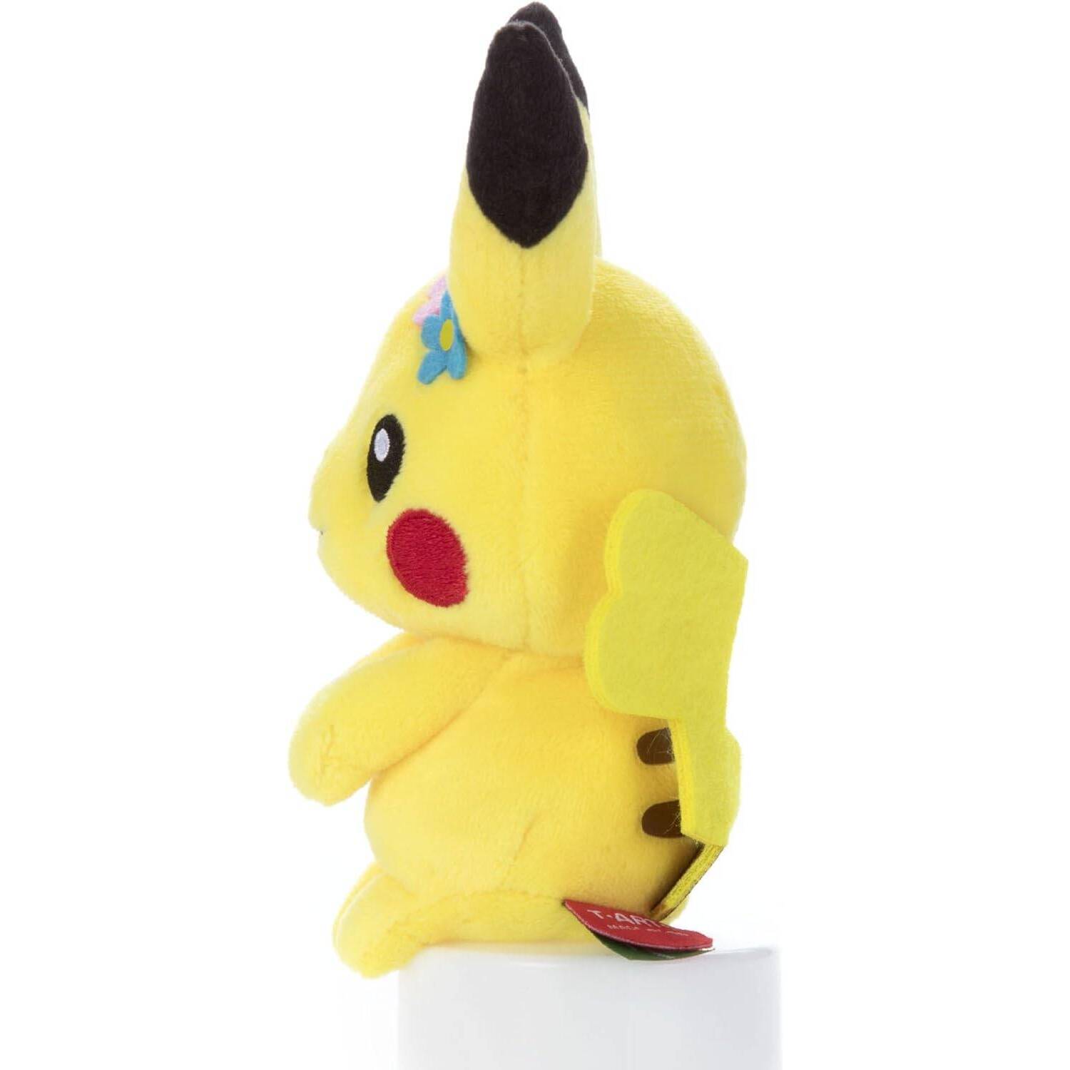 Pokemon Chokkori-san Plush - Pikachu (Female Form) - Takara Tomy Arts