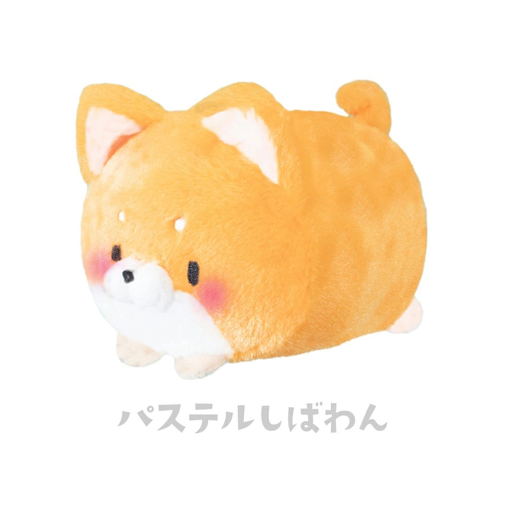 Korokoro Shiba-wan Pastel Kawaii Shiba Inu Mochi Plush Pastel