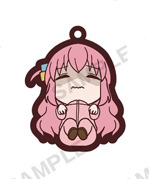 Bocchi the Rock! Lots of Bocchi - chan Capsule Rubber Strap Keychain Gashapon Complete Set Gacha - GPN-BSH-0034SET