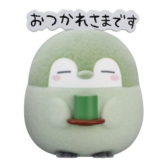 Capchara Flocky Koupen - chan NEW Fuzzy Penguin Figure Gashapon Complete Set Gacha - GPN-BAN-0041SET