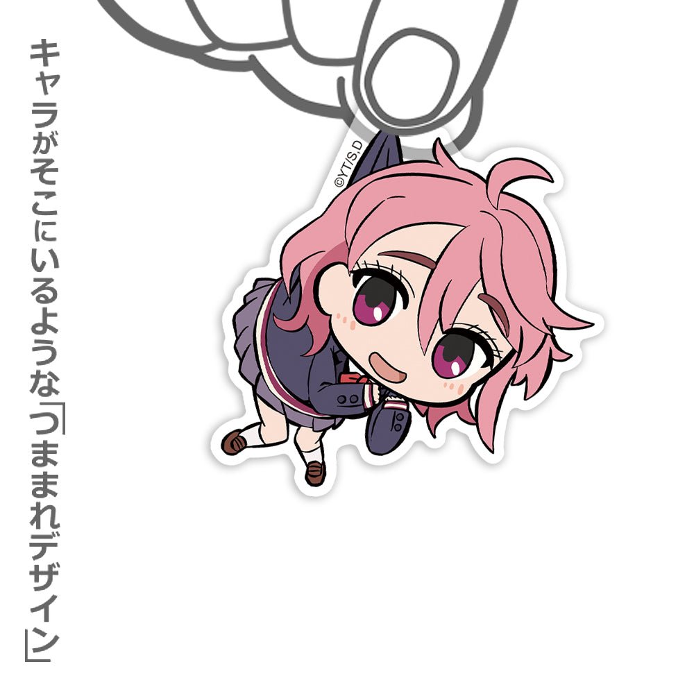 Dandadan - Aira - Tsumamare Pinched Acrylic Strap Keychain - KEY-COS-0062