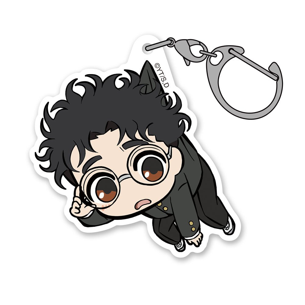 Dandadan - Okarun - Tsumamare Pinched Acrylic Strap Keychain - KEY-COS-0069