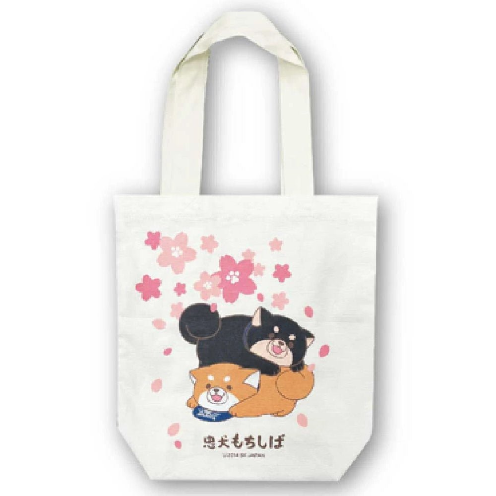 Faithful Dog Mochishiba Large Tote Bag - Sakura Ver - SK Japan - BAG-SKJ-0002