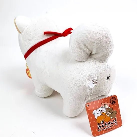 Faithful Dog Mochishiba Plush w/ Charm - Ume - SK Japan - PLU-SKJ-0006