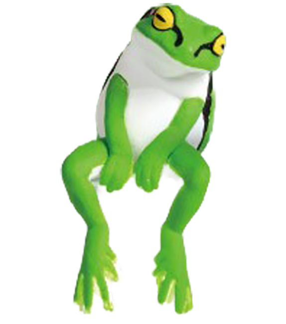 Fuchiyasumi Tree Frog Lounging Mini Figure Gashapon Complete Set Gacha - GPN-YEL-0036SET