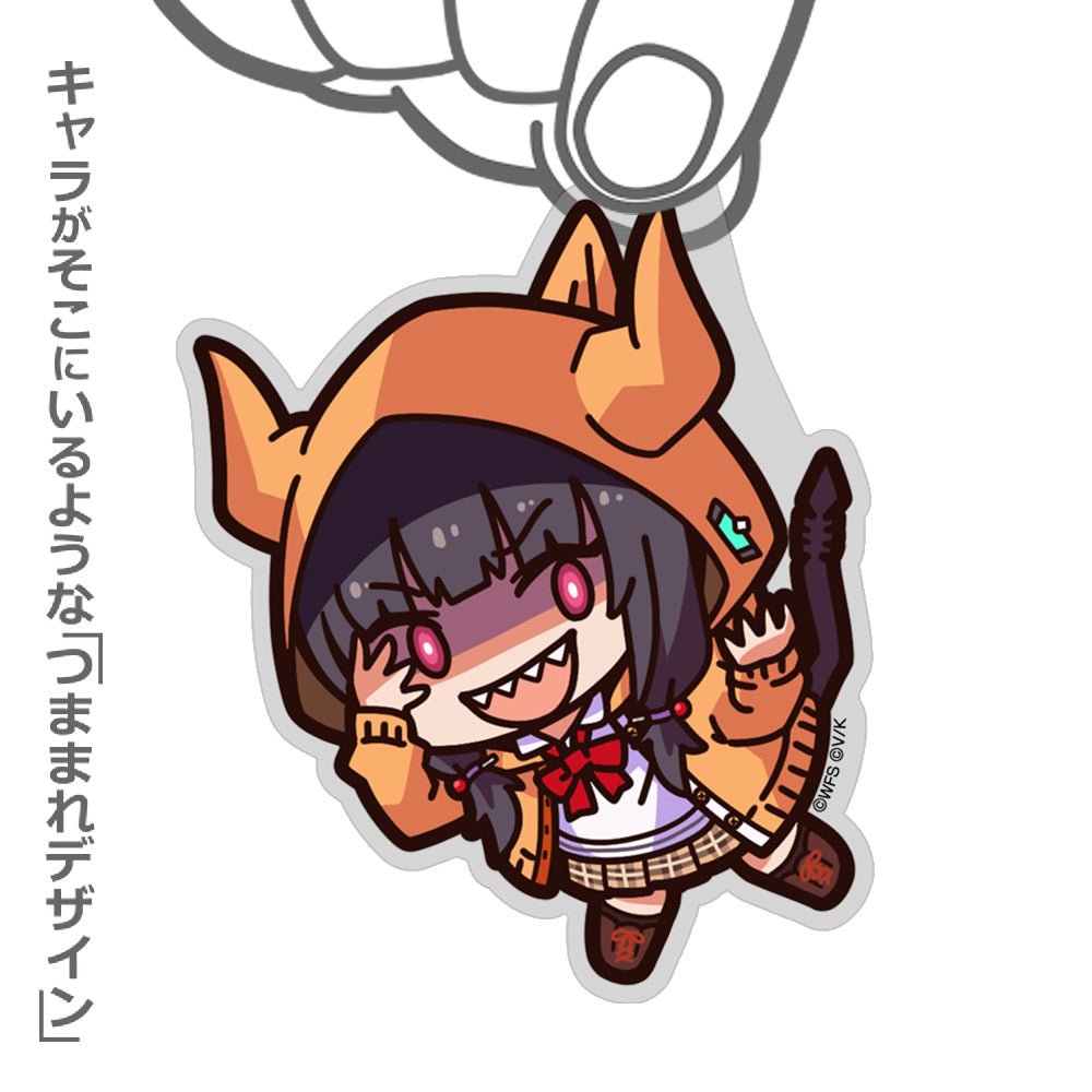 Heaven Burns Red - Karen - chan - Tsumamare Pinched Acrylic Strap Keychain - KEY-COS-0028