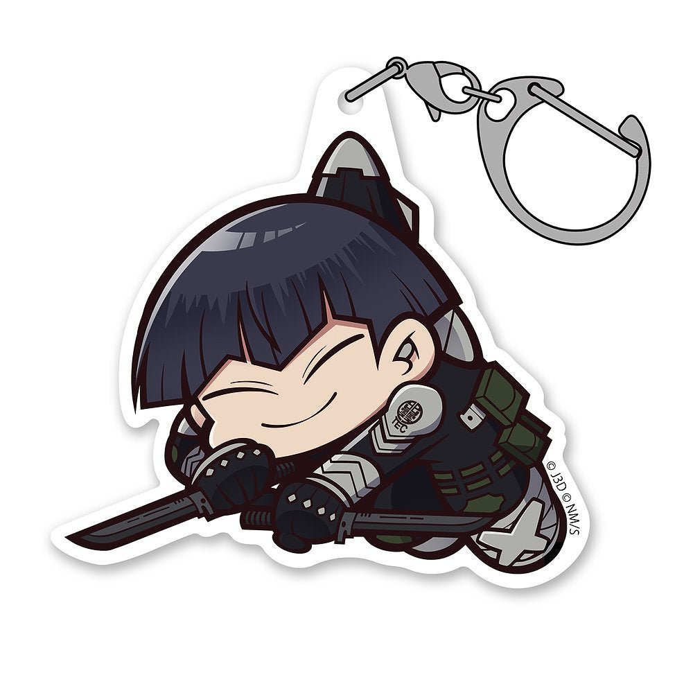 Kaiju No. 8 - Hoshina Soshiro - Tsumamare Pinched Acrylic Strap Keychain - KEY-COS-0053