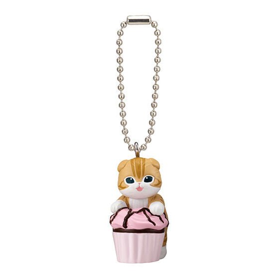 Mofusand Cupcake Nyan Cat Mascot Figure Keychain Gashapon Complete Set Gacha - GPN-BAN-0038SET