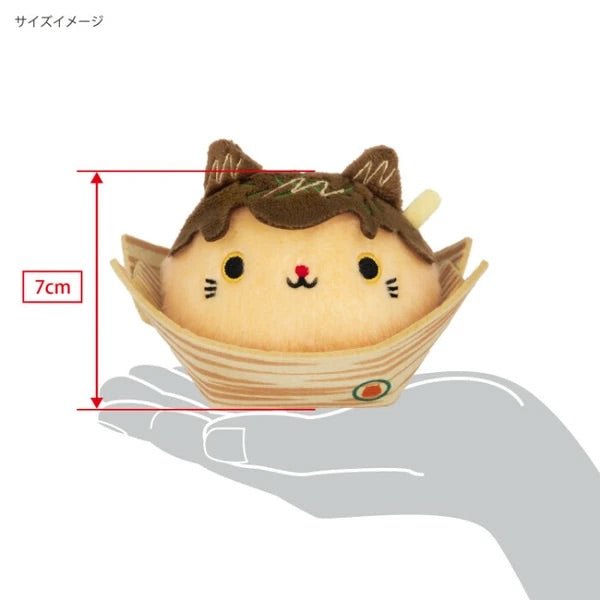 Neko Dango Plush Cat - Takoyaki (Osaka Exclusive) - PLU-SAN-0015