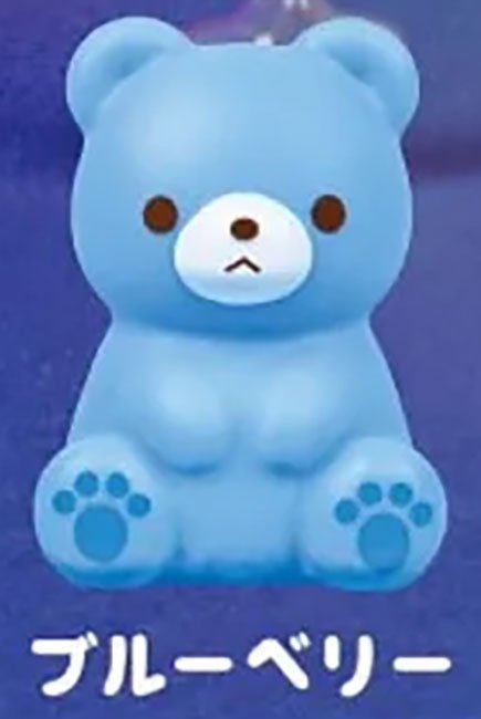 Osuwari Kumasan Sofubi Light 2 Sitting Bear Vinyl Figure Gashapon Complete Set Gacha - GPN-YEL-0030SET