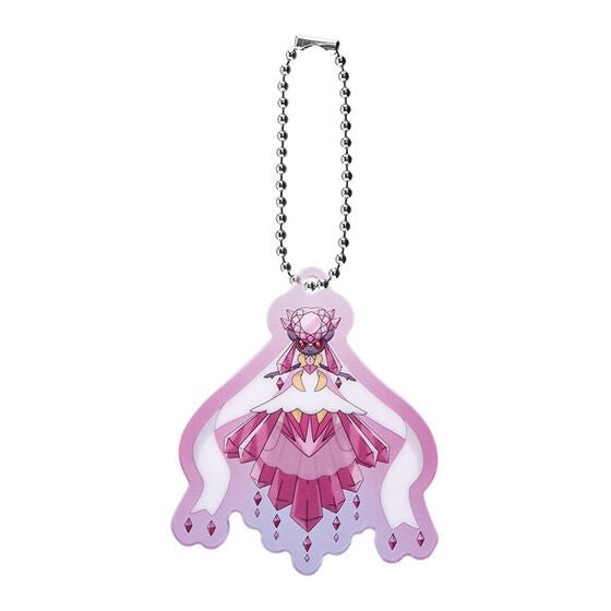 Pokemon Mega Evolution Acrylic Swing Keychain Gashapon Complete Set Gacha - GPN-BAN-0062SET