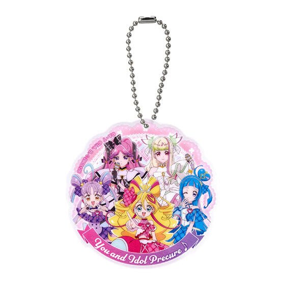 Precure All Stars Precure Assort 2025 Kuji Figure Charm Hair Clip Accessories Gashapon Complete Set Gacha - GPN-BAN-0039SET