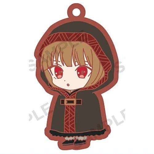 Spice and Wolf Holo Capsule Rubber Strap Vol. 2 Keychain Gacha Gashapon Complete Set - GPN-BSH-0001SET