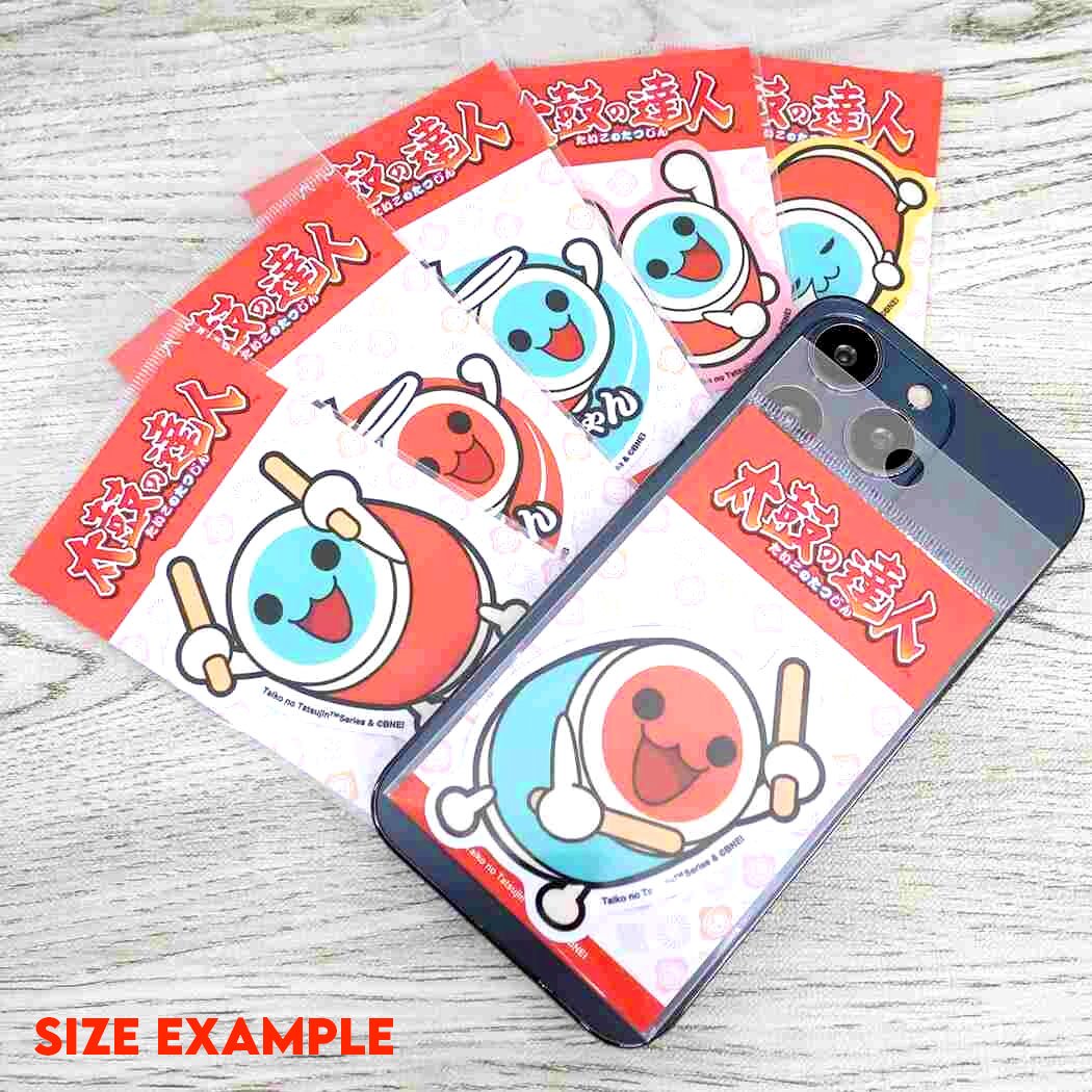 Taiko no Tatsujin Official Die - Cut Vinyl Sticker - Wada - katsu Face - STK-GEN-0011