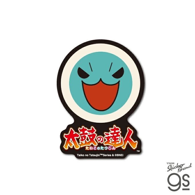 Taiko no Tatsujin Official Die - Cut Vinyl Sticker - Wada - katsu Face - STK-GEN-0011