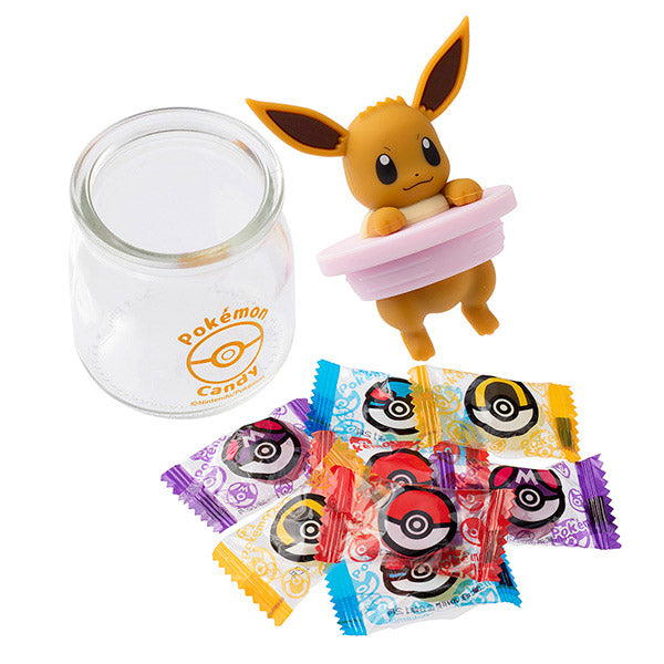 Pokemon Candy Bottle - Eevee - Japanese Candy Snack Jar