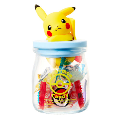 Pokemon Candy Bottle - Pikachu Furimuki Ver - Japanese Candy Snack Jar