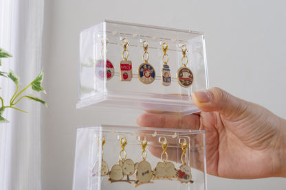 Inomata Gacha Capsule Toy Mini Charm Display Case