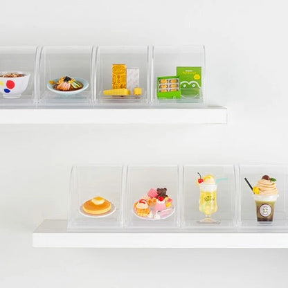 Inomata Gacha Miniature Food Capsule Toy Display Case