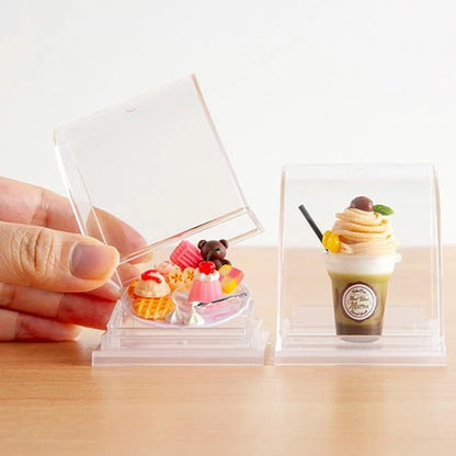 Inomata Gacha Miniature Food Capsule Toy Display Case