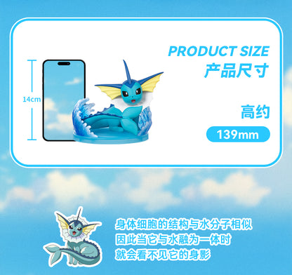 Pokemon Prime Funism Statue Figure - Vaporeon