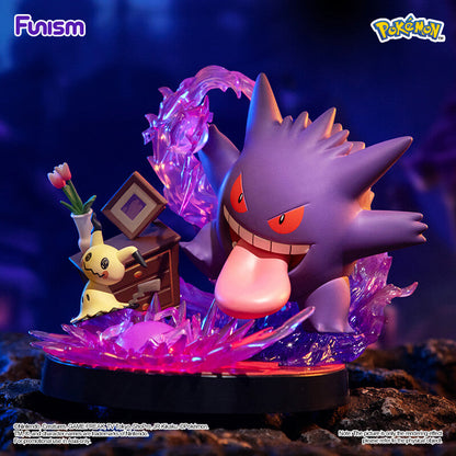 Pokemon Prime Funism Statue Figure - Gengar & Mimikyu