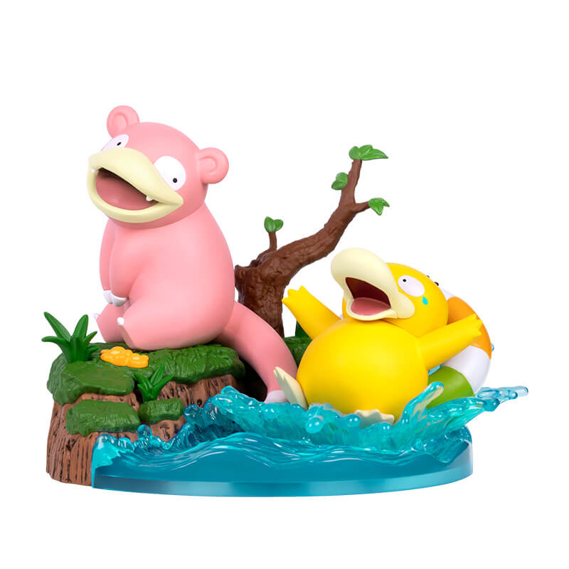 Pokemon Prime Funism Statue Figure - Psyduck and Slowpoke