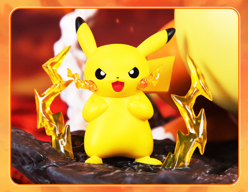 Pokemon Prime Funism Statue Figure - Charizard & Pikachu Good Buddy