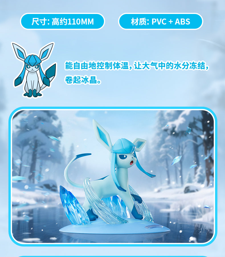Pokemon Prime Twinkmont Funism Figure - Glaceon