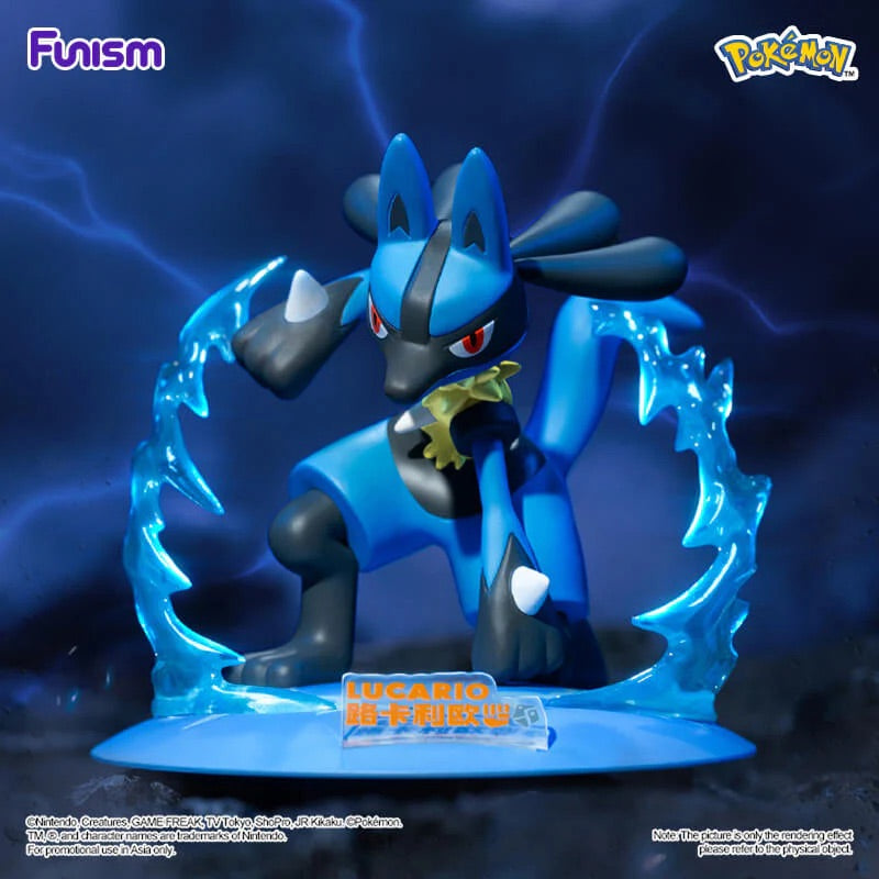 Pokemon Prime Twinkmont Funism Figure - Lucario