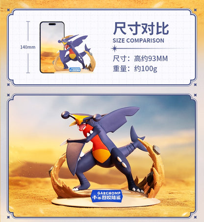 Pokemon Prime Twinkmont Funism Figure - Garchomp
