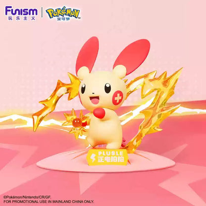 Pokemon Prime Twinkmont Funism Figure - Plusle & Minun