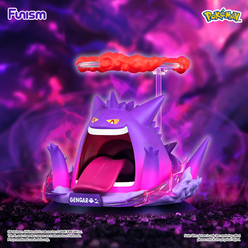 Pokemon Prime Twinkmont Funism Statue Figure - Gigantamax Gengar