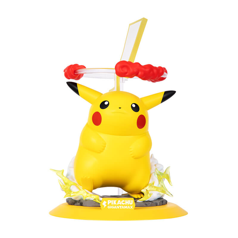 Pokemon Prime Twinkmont Funism Statue Figure - Gigantamax Pikachu