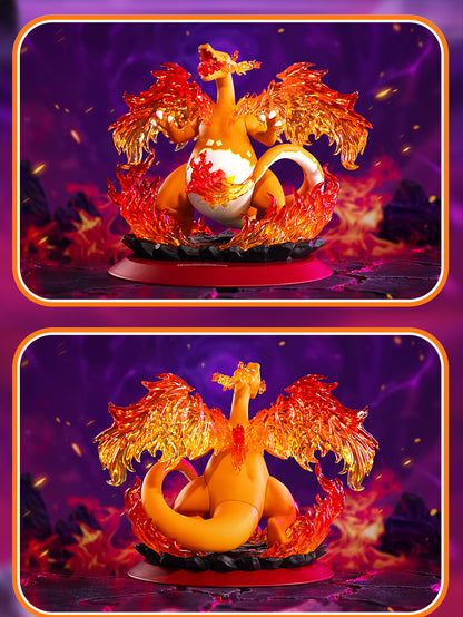 Pokemon Prime Twinkmont Funism Statue Figure - Gigantamax Charizard