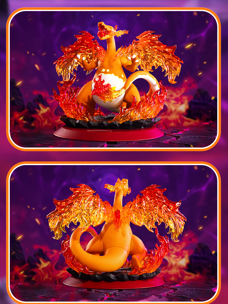 Pokemon Prime Twinkmont Funism Statue Figure - Gigantamax Charizard