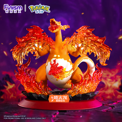 Pokemon Prime Twinkmont Funism Statue Figure - Gigantamax Charizard