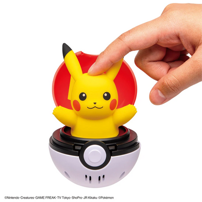 Pokemon PyokoPunyu Press & Pop Pokeball Pikachu Talking Pop Up Figure Takara Tomy