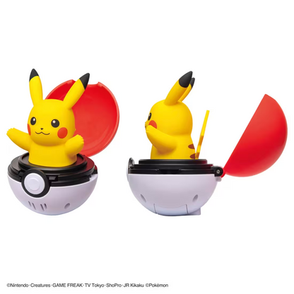 Pokemon PyokoPunyu Press & Pop Pokeball Pikachu Talking Pop Up Figure Takara Tomy