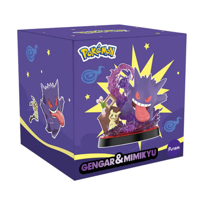 Pokemon Prime Funism Statue Figure - Gengar & Mimikyu