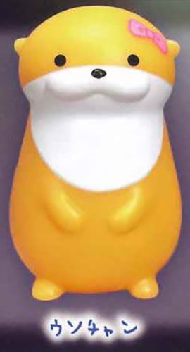 Otter Usoyan Powatto Light Figure Gacha Gashapon Complete Set