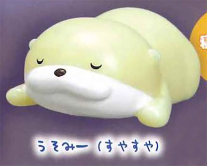 Otter Usoyan Powatto Light Figure Gacha Gashapon Complete Set