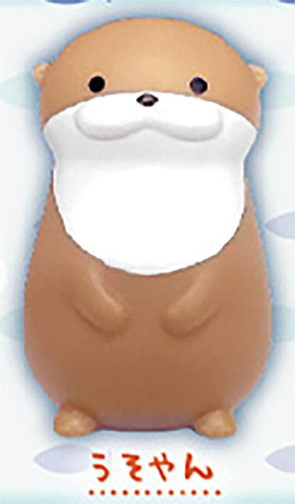 Otter Usoyan Sofubi Soft Vinyl Figure Gacha Gashapon Complete Set